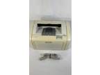 HP Laser Jet 1018 Standard Laser Printer w/ Toner. #2