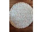 Shabby Chic Table Cloth floral round see pictures - Opportunity!