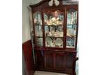 Thomasville Style Dinning Table Chairsand China Cabinet - Opportunity