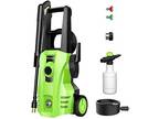 Workmoto Electric Pressure Washer Power Washer with Foam