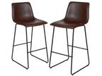 Commercial Grade Counter Height Bar stools, Set of 2
