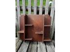 MCM Vintage Wood Wall Shelf For Knic Knacs - Opportunity
