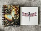 Lined Hardcover Notepads Butterfly & Dragonfly New - Opportunity!