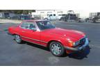 1988 Mercedes-Benz 560 Red, 74K miles