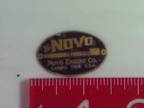 1/4 scale Novo Engine Brass Name Plate tag Nameplate - Opportunity