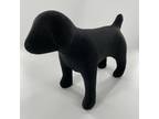 Professional Fabric Dog Mannequin Large Life Size Black - Opportunity