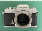 Nikon Nikomat EL 35mm MANUAL SLR Film Camera Body Only