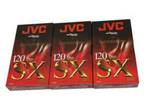 JVC T-120 SX 6-Hour High Performance Blank Video VHS Tapes - Opportunity
