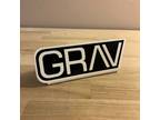 Grav Labs Place Card Logo 6” Plastic Display Tobacco - Opportunity