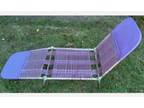 Vintage Jelly Folding Aluminum Chaise Lounge Lawn Beach - Opportunity