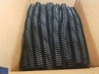 Lot (92) 22mm 4:1 Black Plastic Spiral Coil Binding Supplies - Opportunity