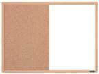 Quartet Combination Board 17 x 23 Dry-Erase Cork Surface Oak