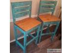Extra Tall Rustic Style Bar Stools - Opportunity!