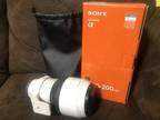 Sony SEL70200G FE 70-200mm F4 G OSS E-Mount Full Frame Lens - Opportunity