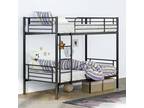 Bunk Beds Twin Over Twin, Heavy Duty Twin Size Metal Bed - Opportunity
