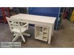 Pottery Barn desk chair and rolling cart - Opportunity