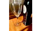 Orrefors 6 Piece Crystal "Lisbet" Wine Glass Set