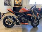 2023 Triumph Speed Triple RS - Baja Orange Motorcycle for Sale