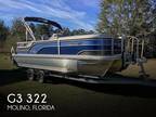 2022 G3 Suncatcher Tritoon select 322ss Boat for Sale