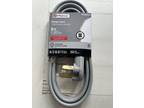 UTILITECH 3 Prong Plug Range Cord #0148715 6ft 50 amp 6/2 &