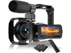 Video Camera Camcorder Ultra HD 2.7K 30FPS 36.0 MP IR Night - Opportunity