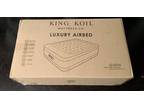 442 King Koil Luxury Queen Air Mattress 20” Bed with - Opportunity