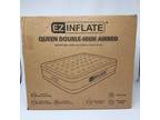 EZ Inflate Queen Double-High Airbed Air Mattress Built-in - Opportunity