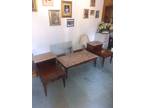 Antique marble coffee and end tables - Opportunity!