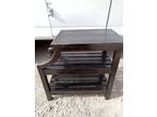 Black Distressed Pine End Table / Side Table (JLC-PET) - Opportunity