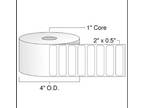 Direct Thermal Paper Labels, 2" x0.5" for 2.4" & 4" Desktop - Opportunity