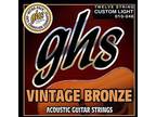 GHS Strings Acoustic Guitar Strings VN-12CL - Opportunity