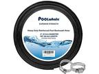 POOLWHALE 2" x 100 FT Swimming Pool Backwash Pool Hose with - Opportunity