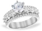 14k White Gold Semi-Mount Engagement Ring - Opportunity!