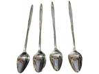 4 Supreme Cutlery Stainless Flatware ICED TEA SPOONS - Opportunity