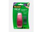 Pink 3M Scotch Pop-Up Tape Handband Dispenser w/ 1 Refill - Opportunity