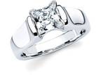 14K White Gold Diamond Semi Mount Engagement Ring - Opportunity!