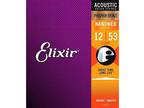Elixir 16052 Strings Phosphor Bronze Acoustic Guitar Strings
