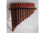 13 Pipes Pan Flute Authentic Peruvian Musical Instrument - Opportunity