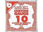 Ernie Ball Nickel Plain Single Guitar String.010 6-Pack - Opportunity