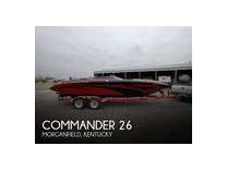2003 commander signature 26 boat for sale