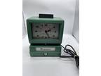 Acroprint Time Recorder Clock 125NR4 Industrial Manual Punch - Opportunity