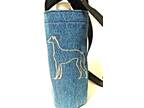 Water bottle carrier crossbody Greyhound Dog WALKER recycled - Opportunity