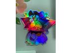 Holographic Stickers Original Created Character - Opportunity