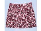 Lady Hagen size 6 skort skirt shorts underneath pockets red - Opportunity