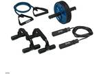 SPRI Home Gym Kit includes Jump Rope, Push-up Bars - Opportunity