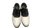 Footjoy /White and Black /Oxford /Golf Shoes /8.5 M 4546 - Opportunity