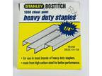Stanley Bostitch 1000 Chisel Point Heavy Duty Staples Sb35