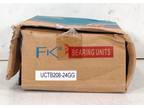 1 New Fk Uctb208-24gg Tapped Base Pillow Block Bearing Nib - Opportunity