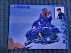 1999 YAMAHA SNOWMOBILE Race Sled Poster Nathan Titus #2 - Opportunity