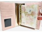 Websters Pages A5 Color Crush Pink Planner 6 Ring w/Love - Opportunity